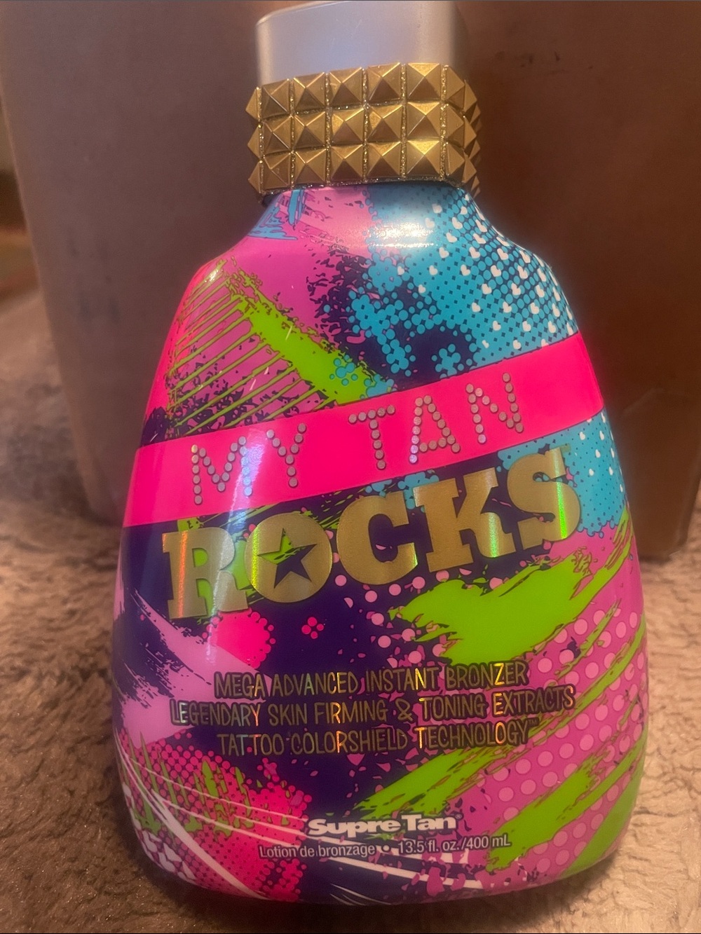 Mega Advanced Tanning Lotion - Pink & Blue